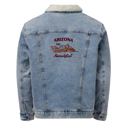 Men's Arizona denim sherpa jacket