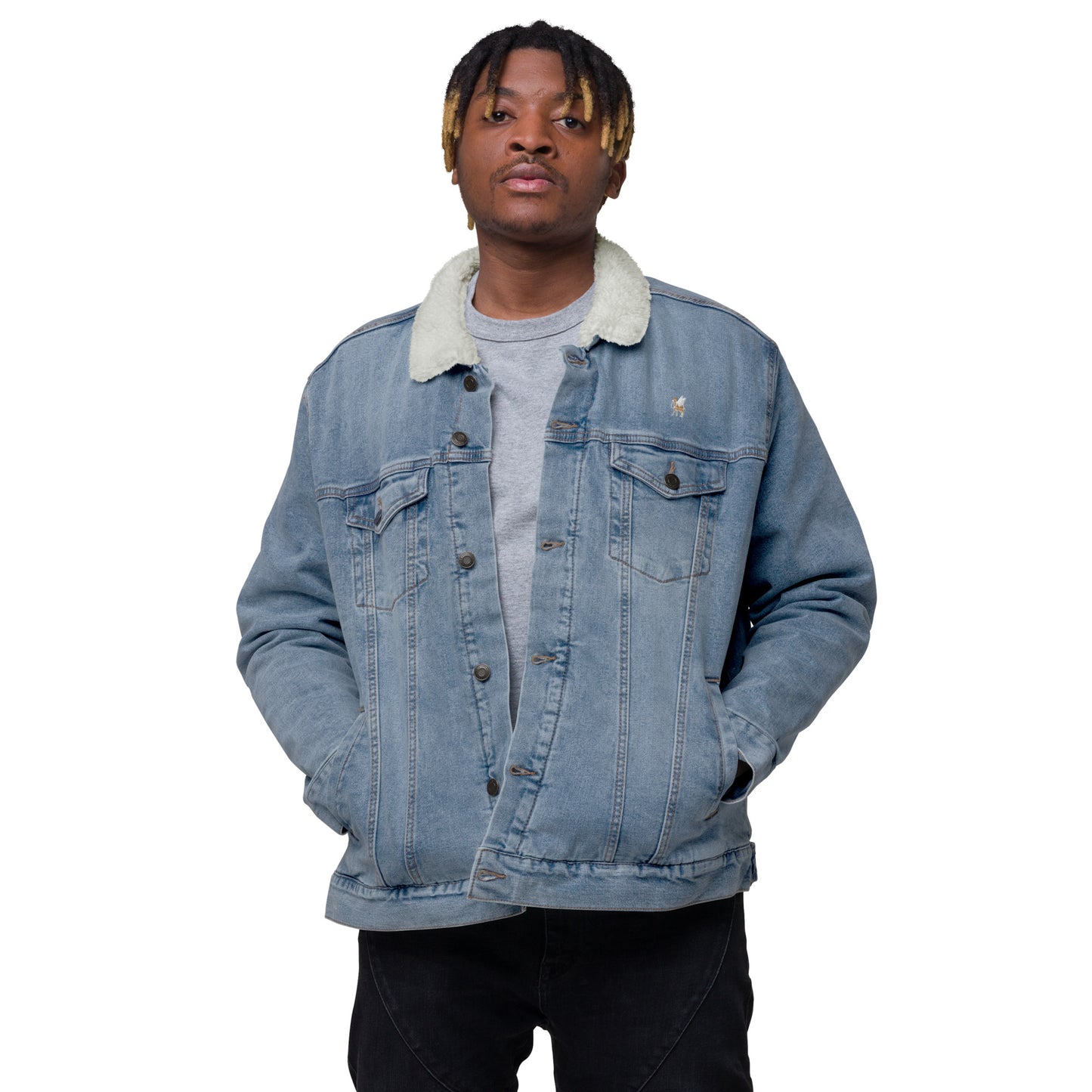 Men's Arizona denim sherpa jacket