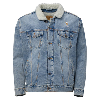 Be A Legend Women's denim sherpa jacket