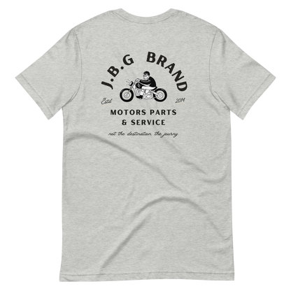 JBG Motor Parts & Service women's t-shirt