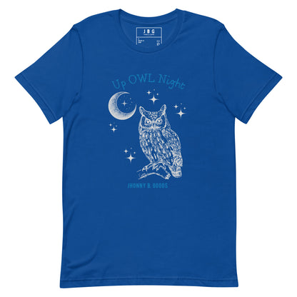 Women's Up Owl Night  t-shirt