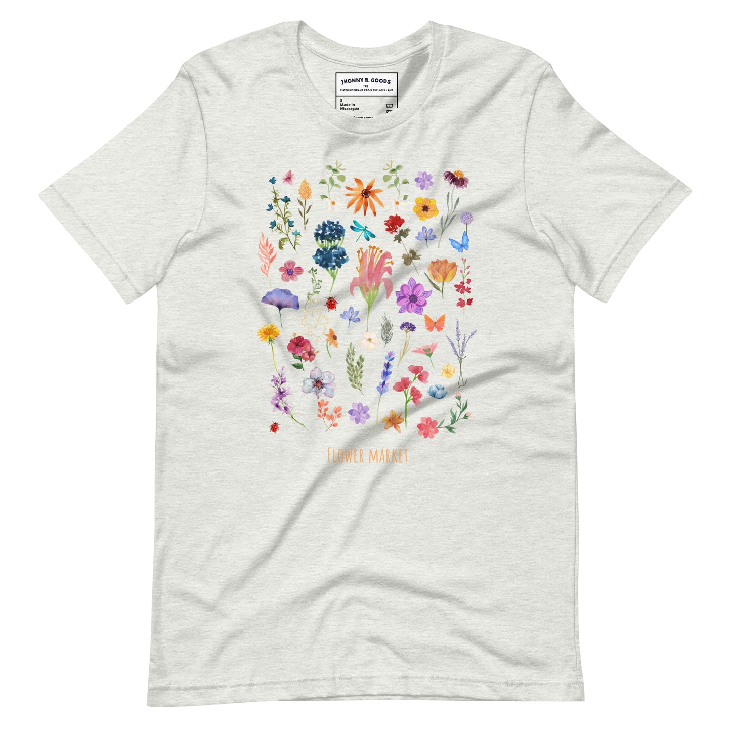 Flowers Market women's t-shirt