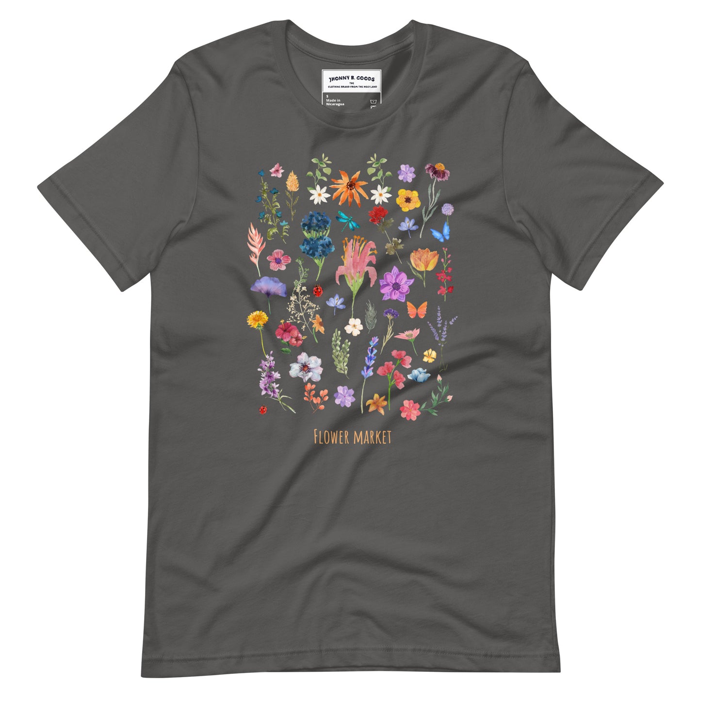 Flowers Market women's t-shirt