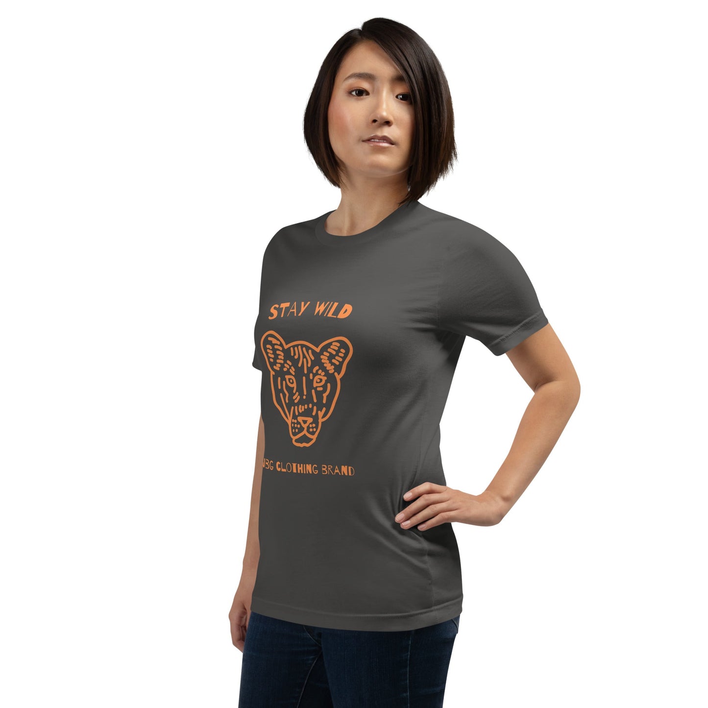 Stay Wild Tiger women t-shirt