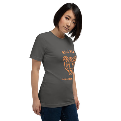 Stay Wild Tiger women t-shirt