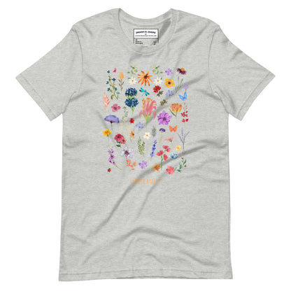 Flowers Market women's t-shirt