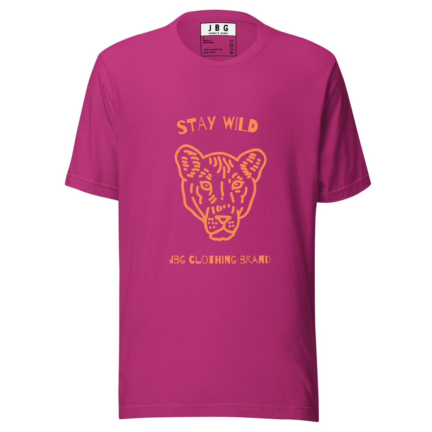 Stay Wild Tiger women t-shirt