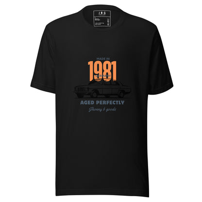 Aged Perfectly men's t-shirt