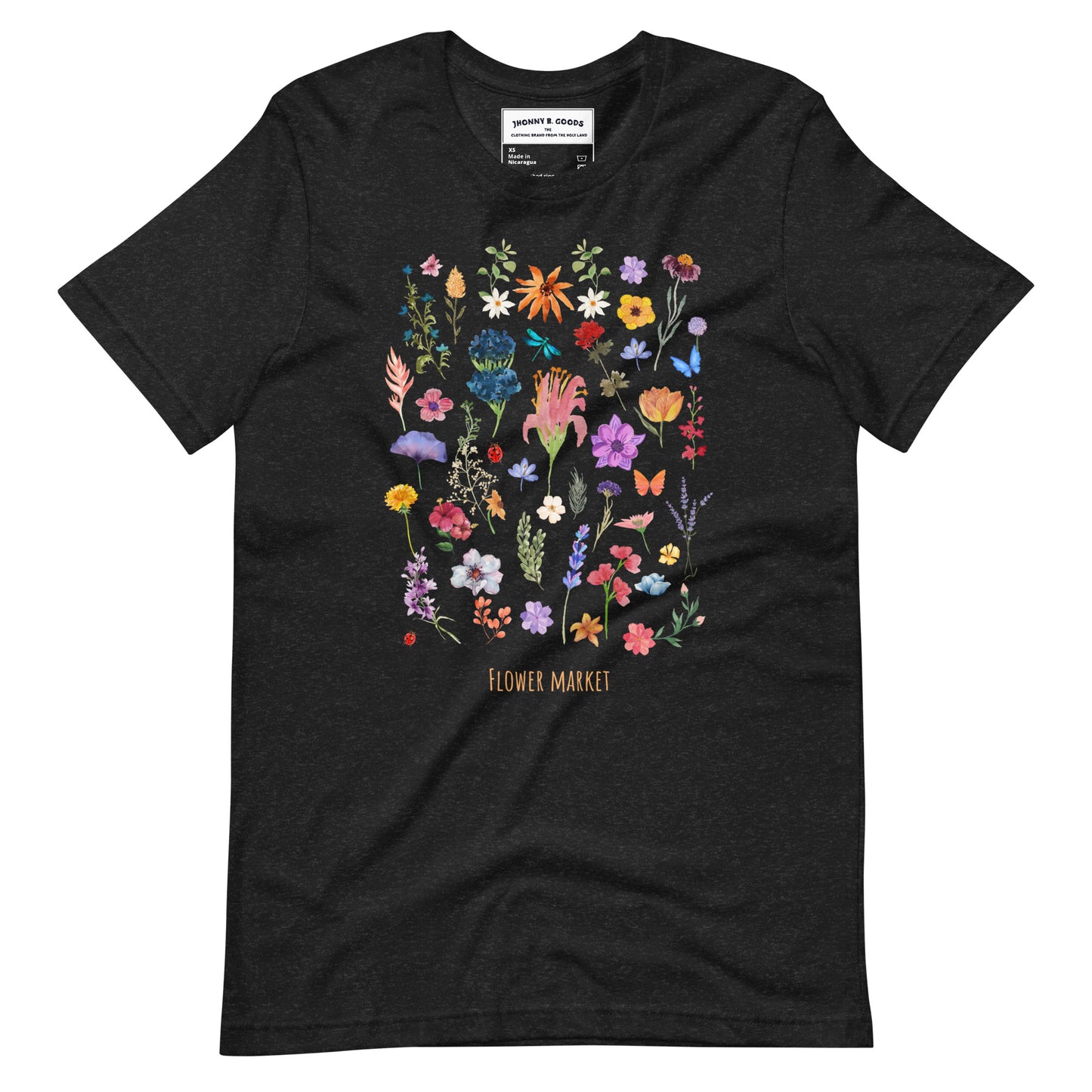 Flowers Market women's t-shirt