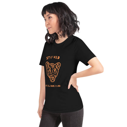 Stay Wild Tiger women t-shirt