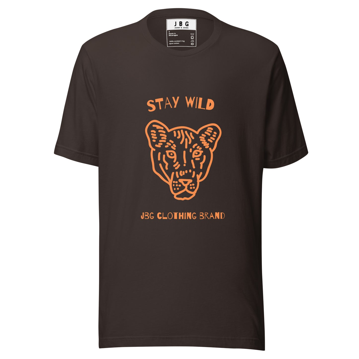 Stay Wild Tiger Unisex t-shirt