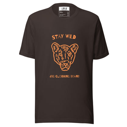 Stay Wild Tiger Unisex t-shirt