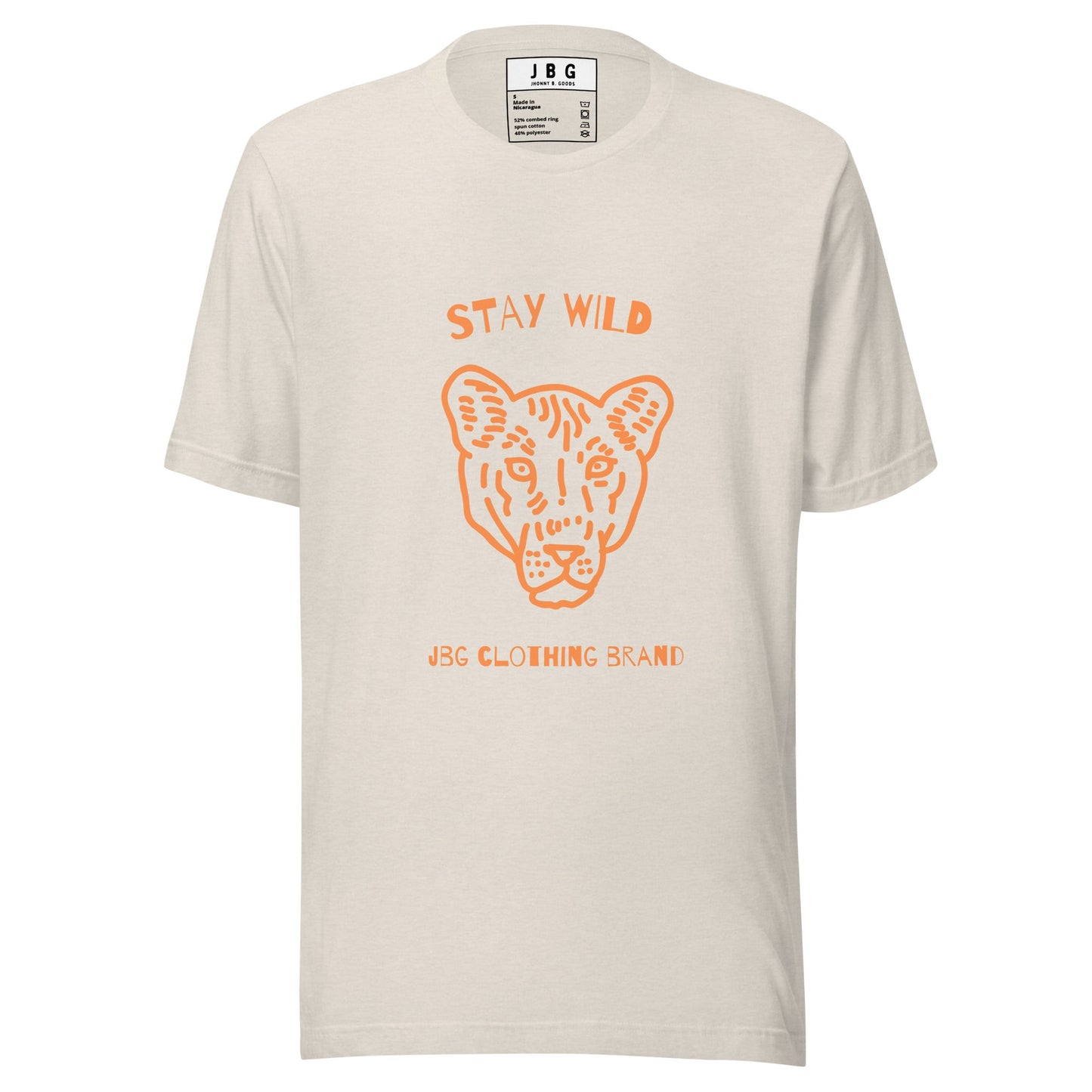 Stay Wild Tiger women t-shirt