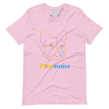 Pawsome men Dogs t-shirt