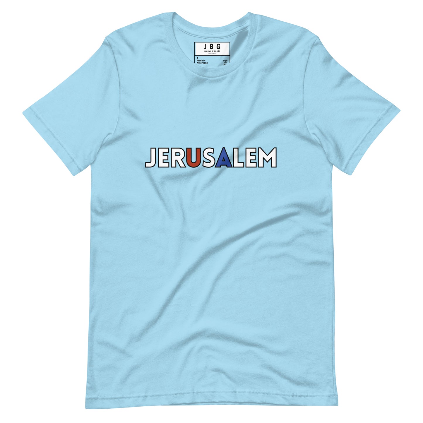 JerUSAlem womens  t-shirt