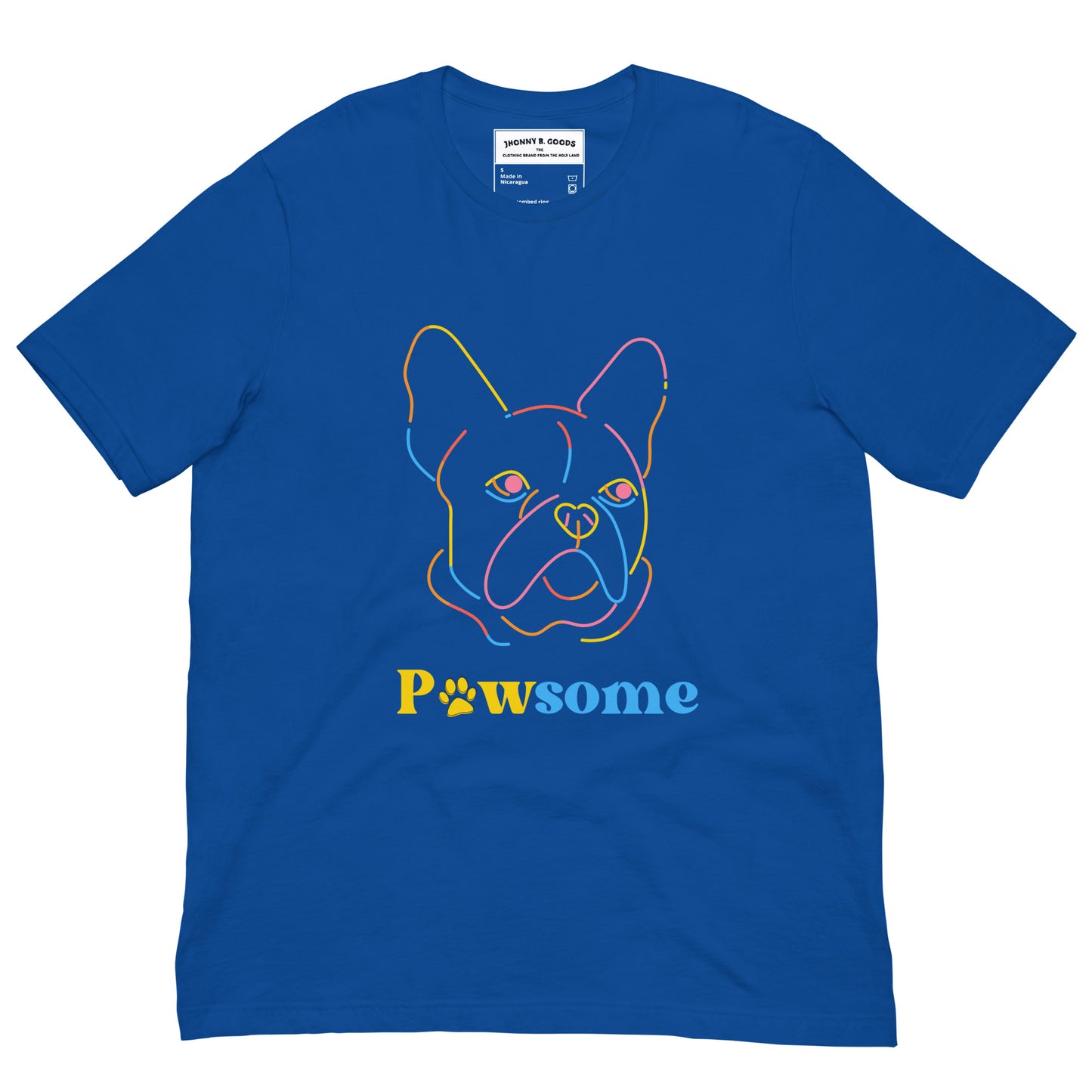 Pawsome men Dogs t-shirt