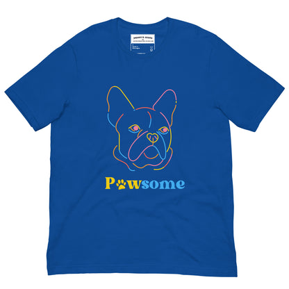 Pawsome men Dogs t-shirt