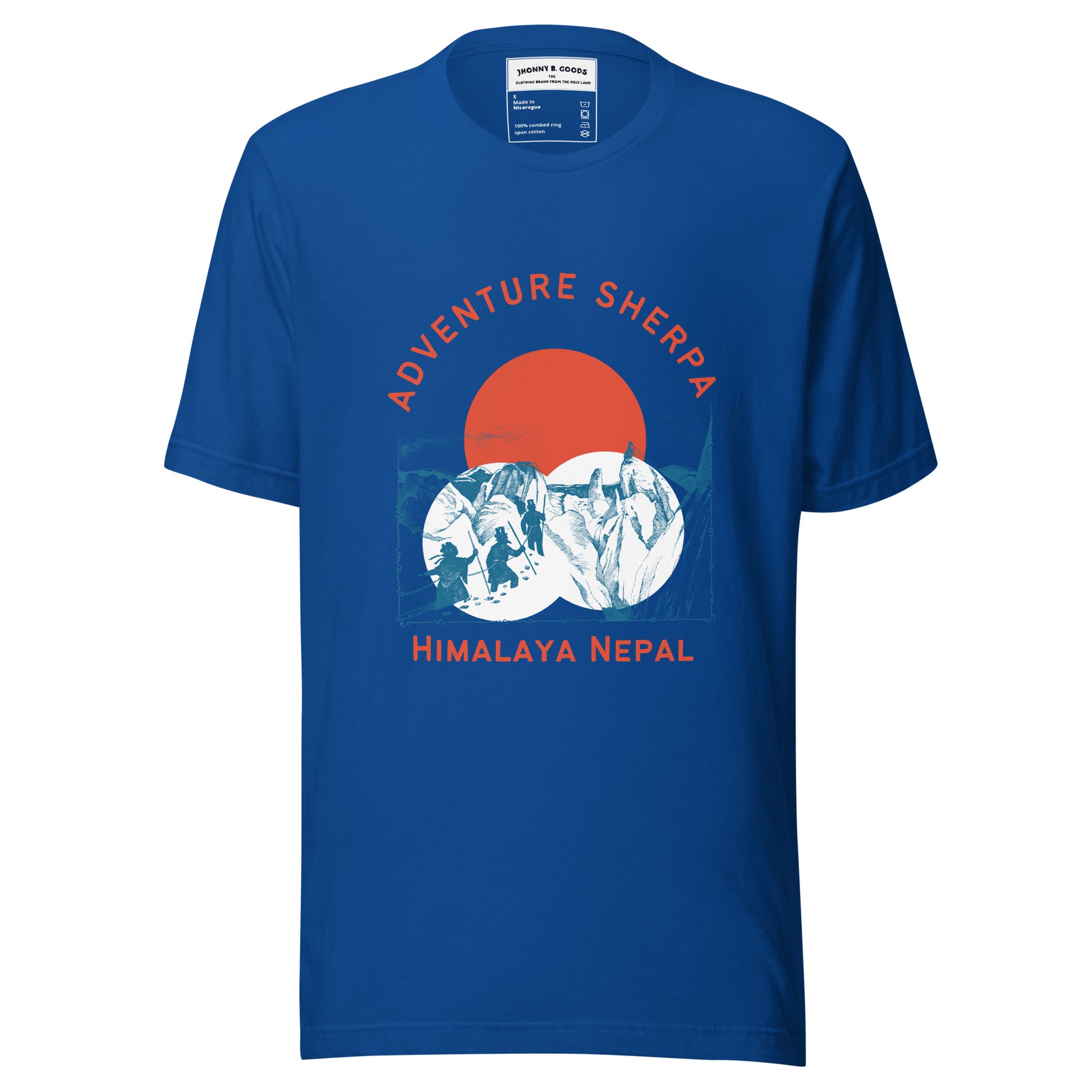 Adventure Sherpa Men's t-shirt – Jhonnybgoods - Main Image