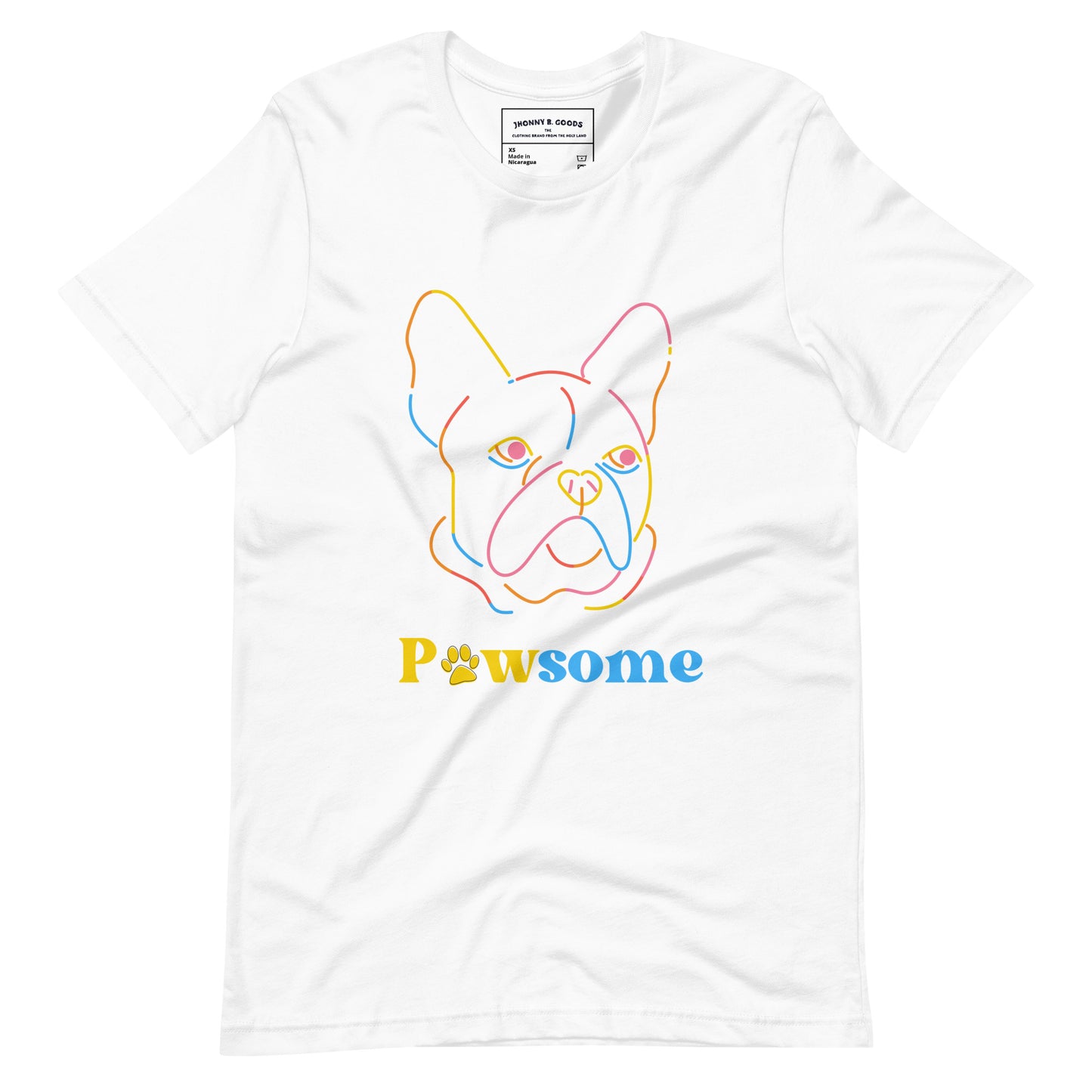 Pawsome men Dogs t-shirt