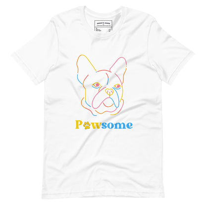 Pawsome women's Dogs t-shirt