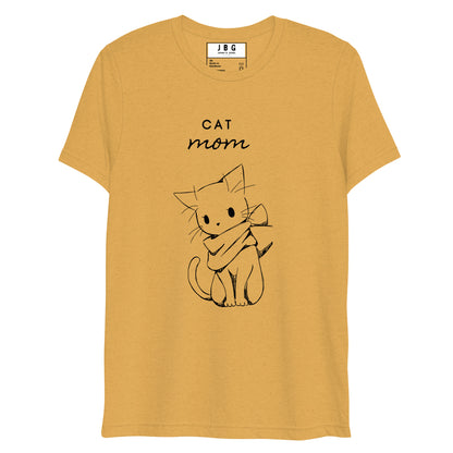 Cat Mom Short sleeve t-shirt