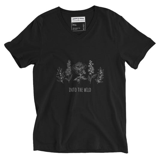 Into the wild women's Short Sleeve V-Neck T-Shirt