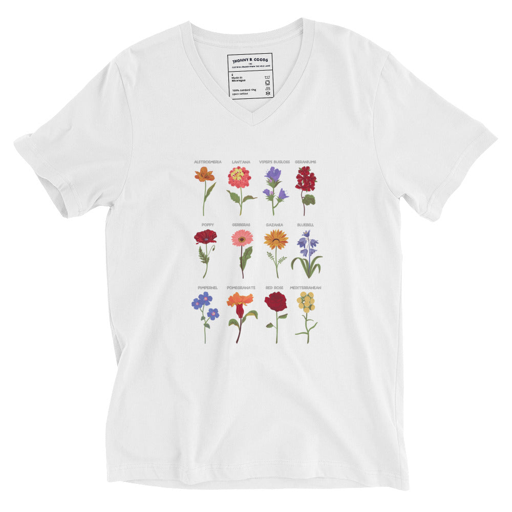 Herbology women's Short Sleeve V-Neck T-Shirt