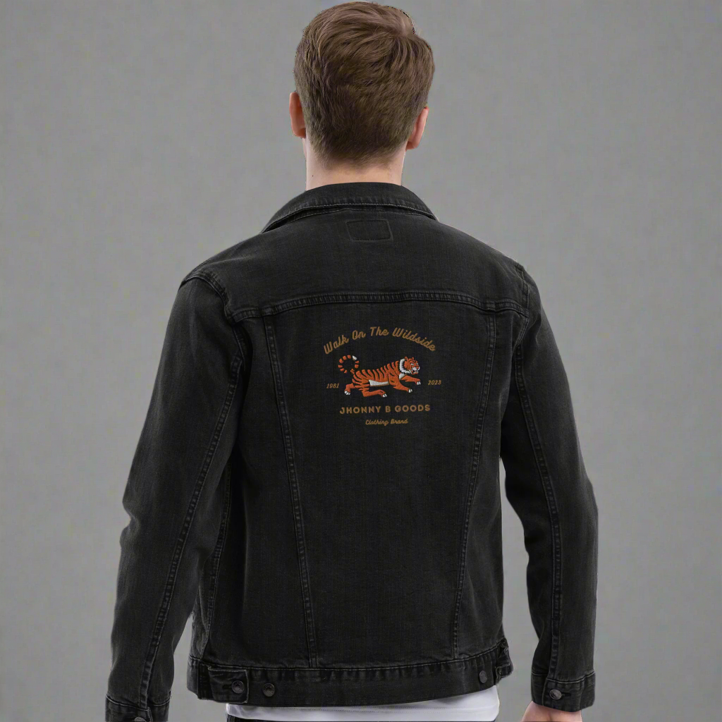 walk on the wild side Men's Denim Jackets