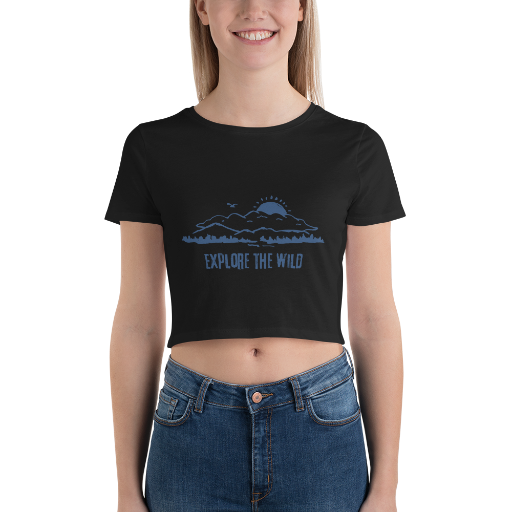 Explore The Wild Women’s Crop Tee