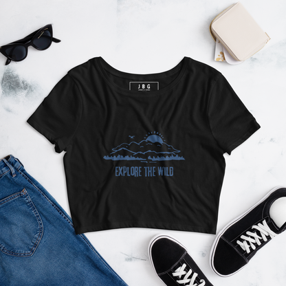 Explore The Wild Women’s Crop Tee