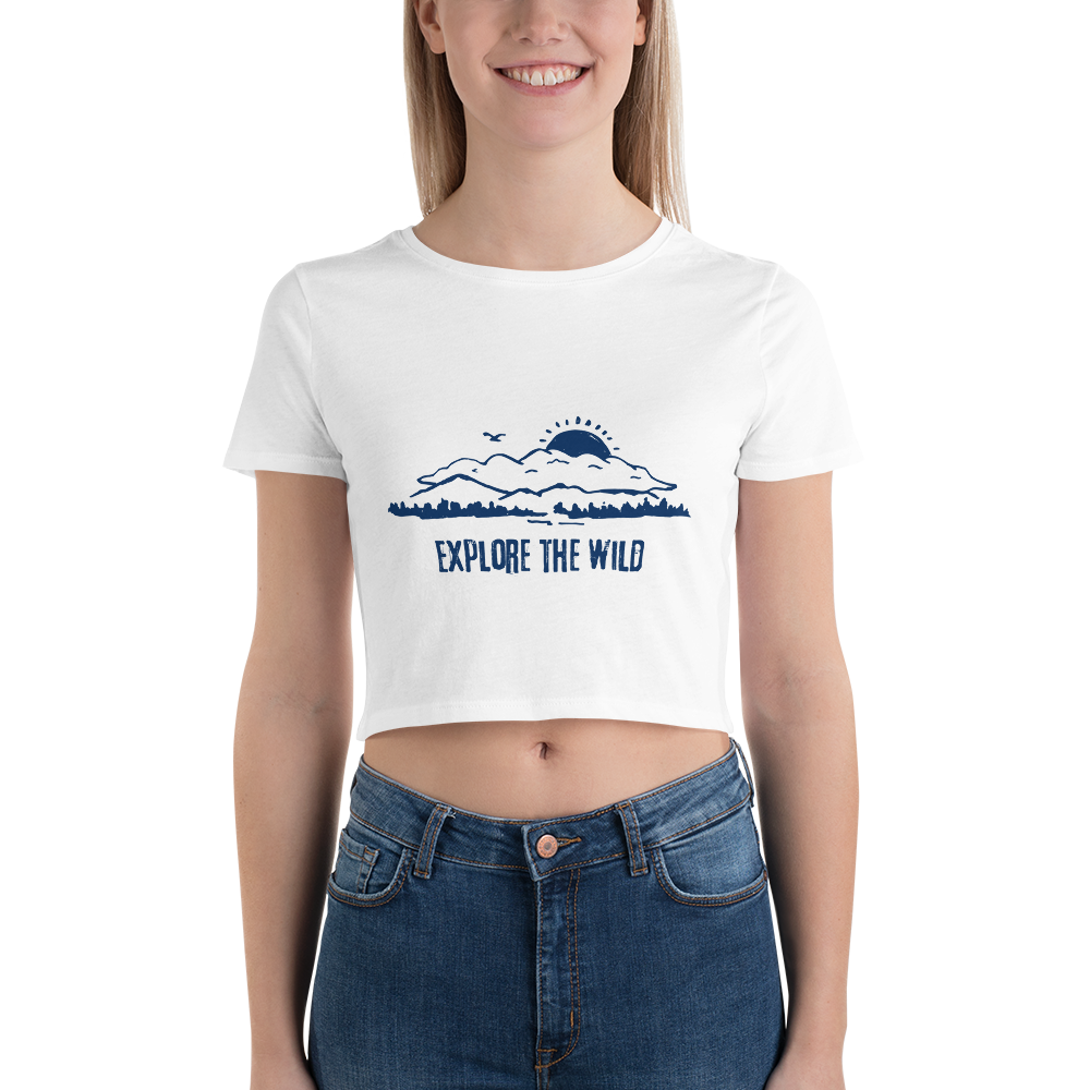 Explore The Wild Women’s Crop Tee