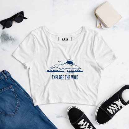 Explore The Wild Women’s Crop Tee