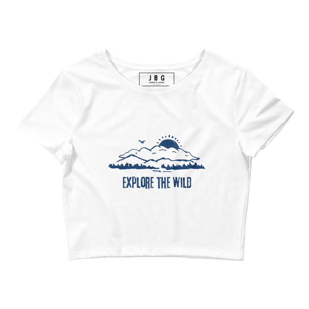 Explore The Wild Women’s Crop Tee