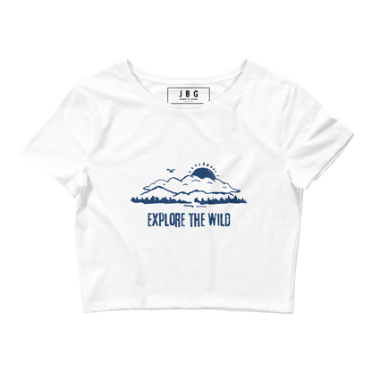 Explore The Wild Women’s Crop Tee