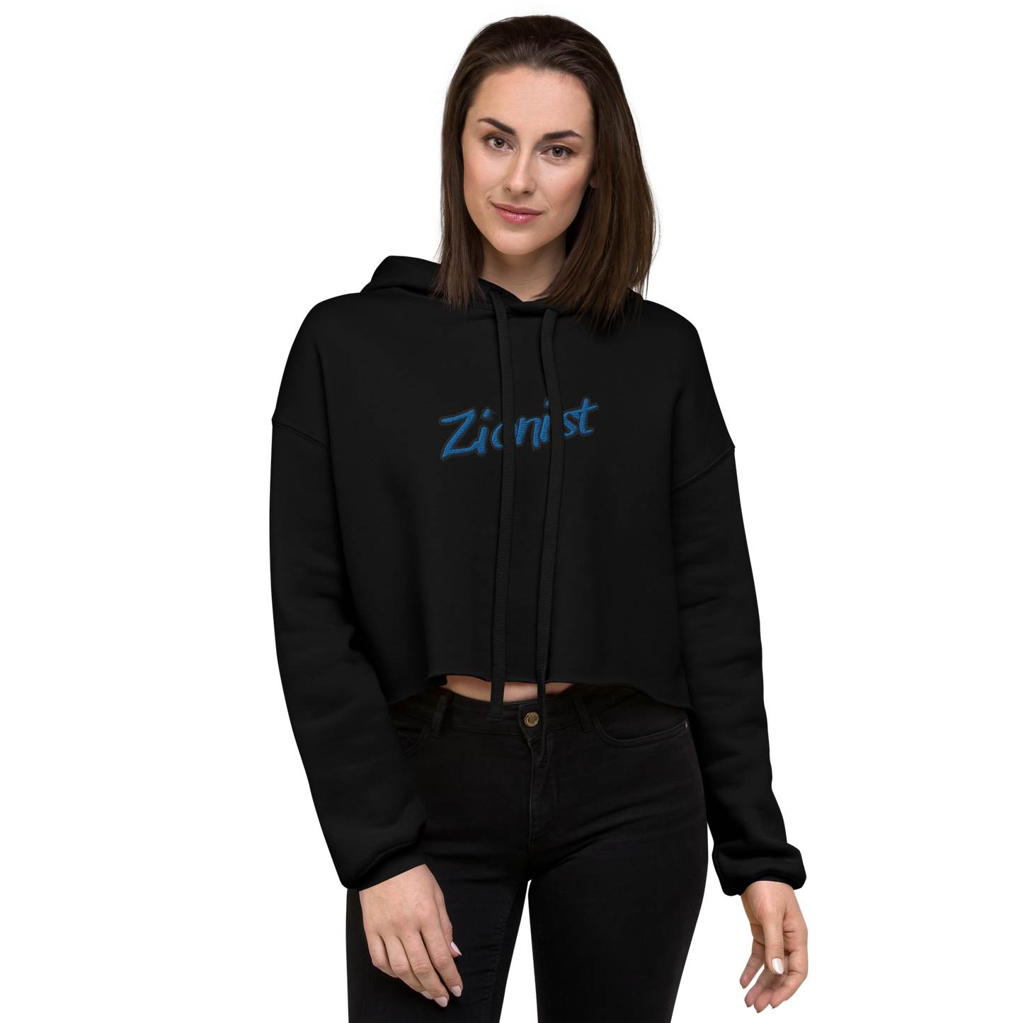 Zionist Crop Hoodie