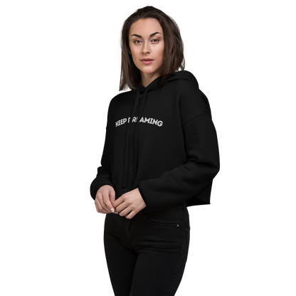 Keep Dreaming Crop Hoodie