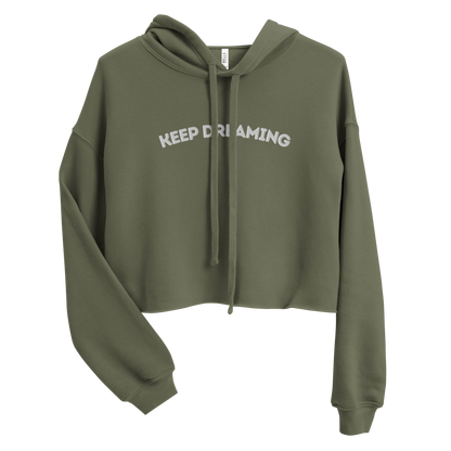 Keep Dreaming Crop Hoodie