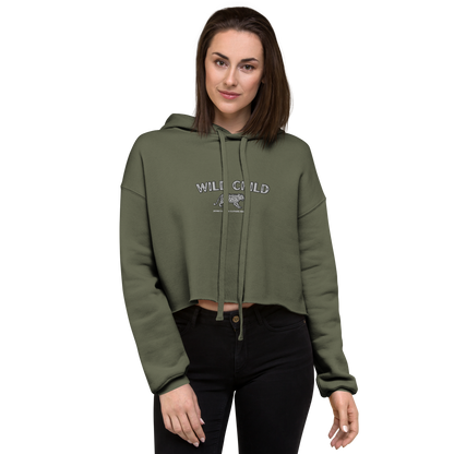 Wild Child Crop Hoodie