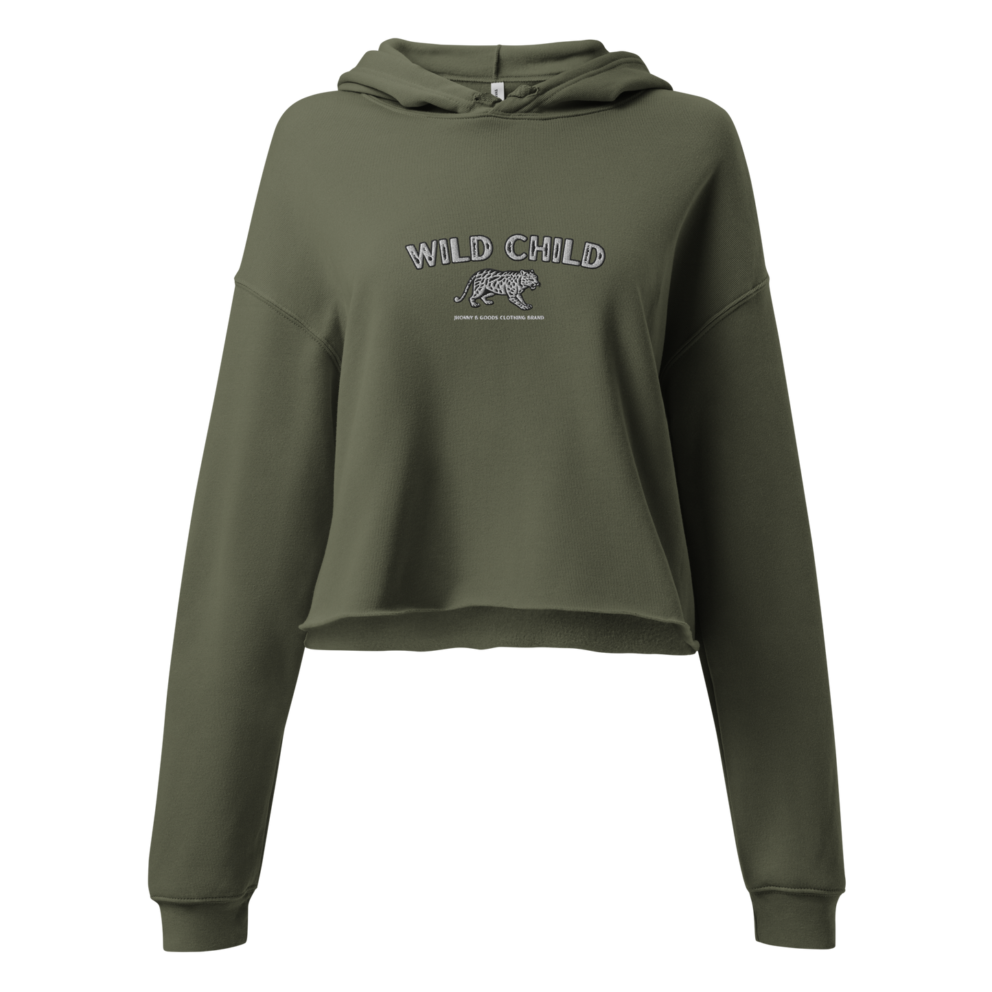 Wild Child Crop Hoodie