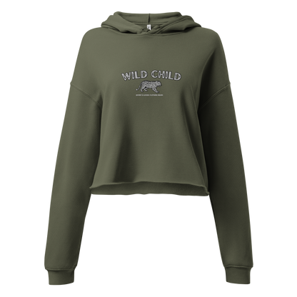 Wild Child Crop Hoodie