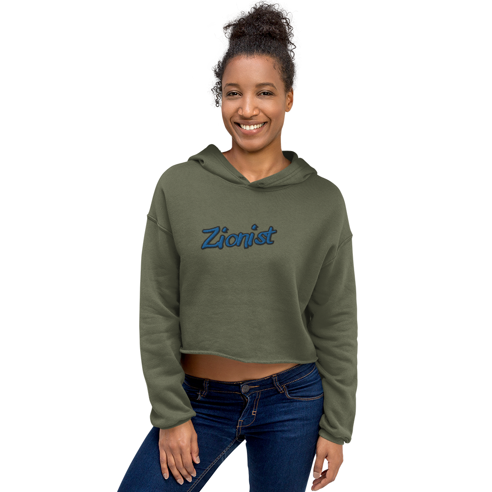 Zionist Crop Hoodie