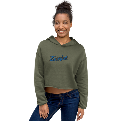 Zionist Crop Hoodie