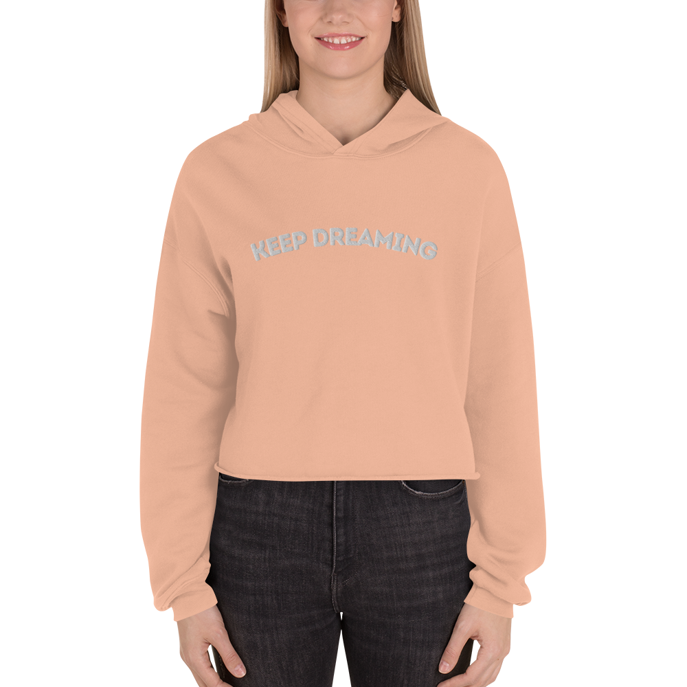 Keep Dreaming Crop Hoodie