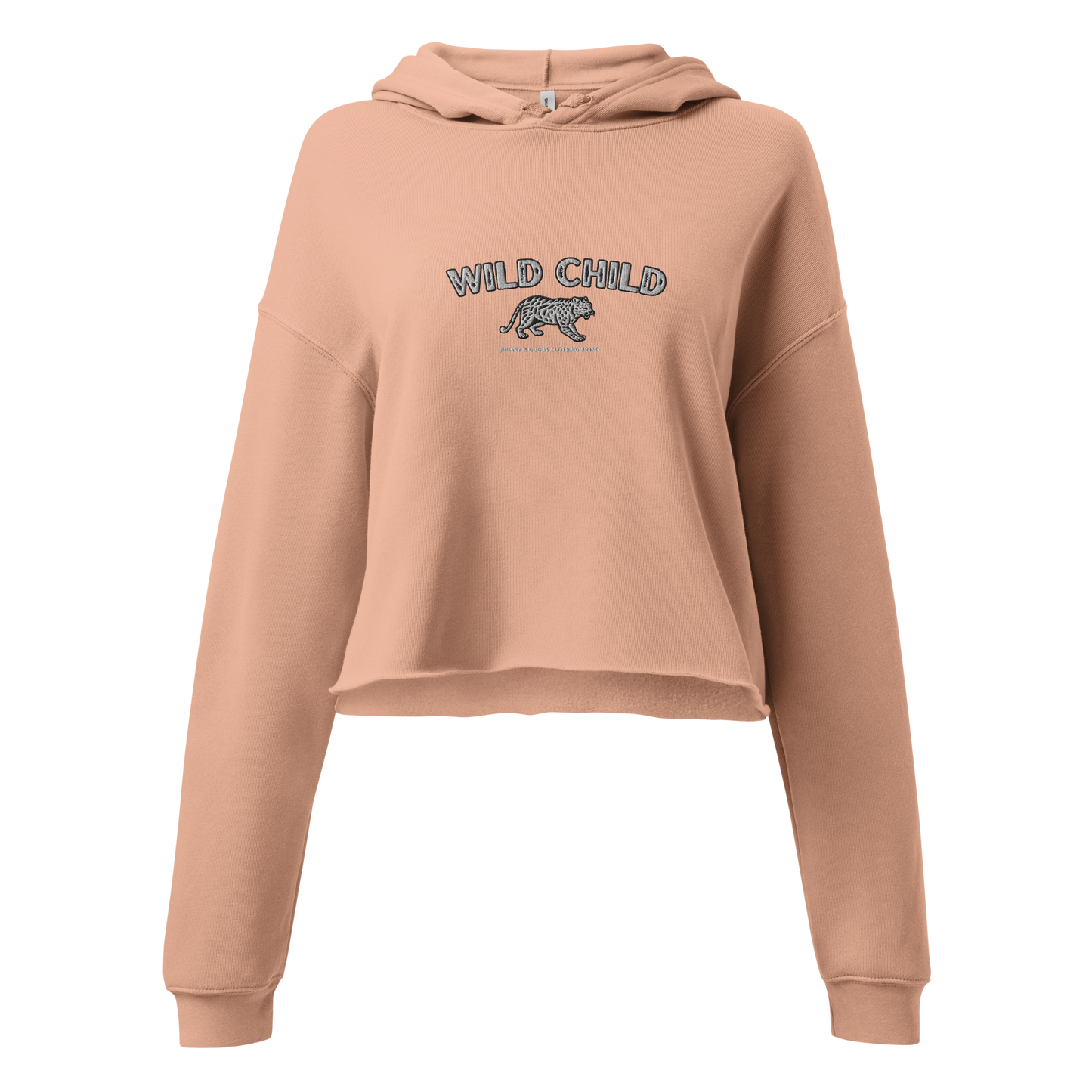 Wild Child Crop Hoodie