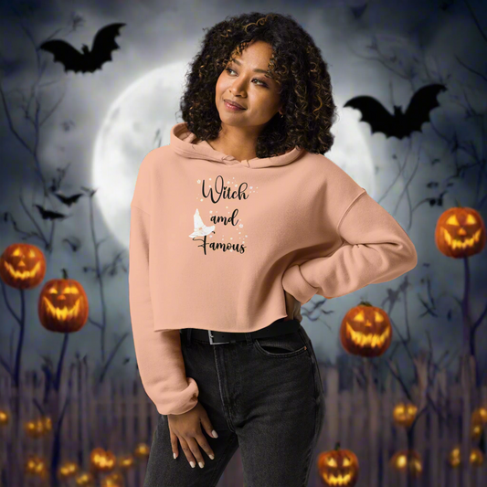 Witch & Famous Women's Crop Hoodie