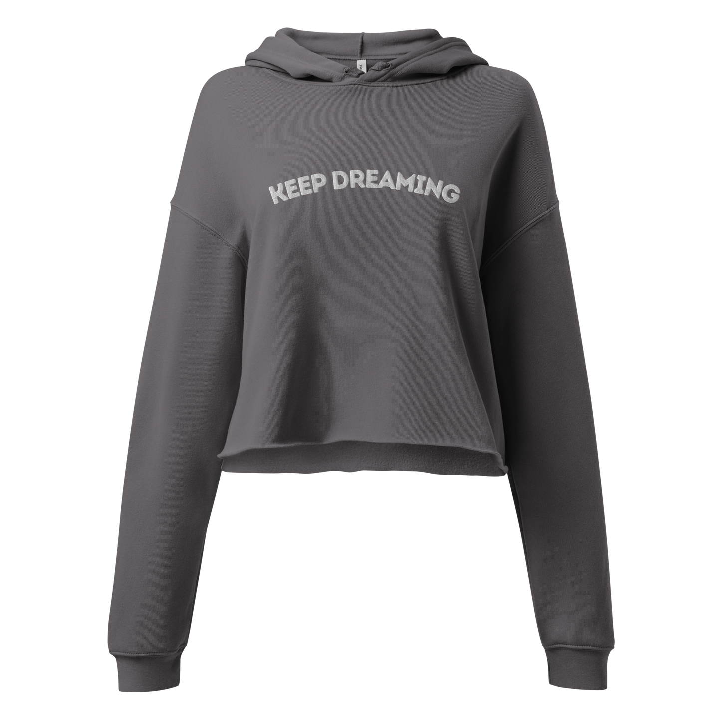 Keep Dreaming Crop Hoodie