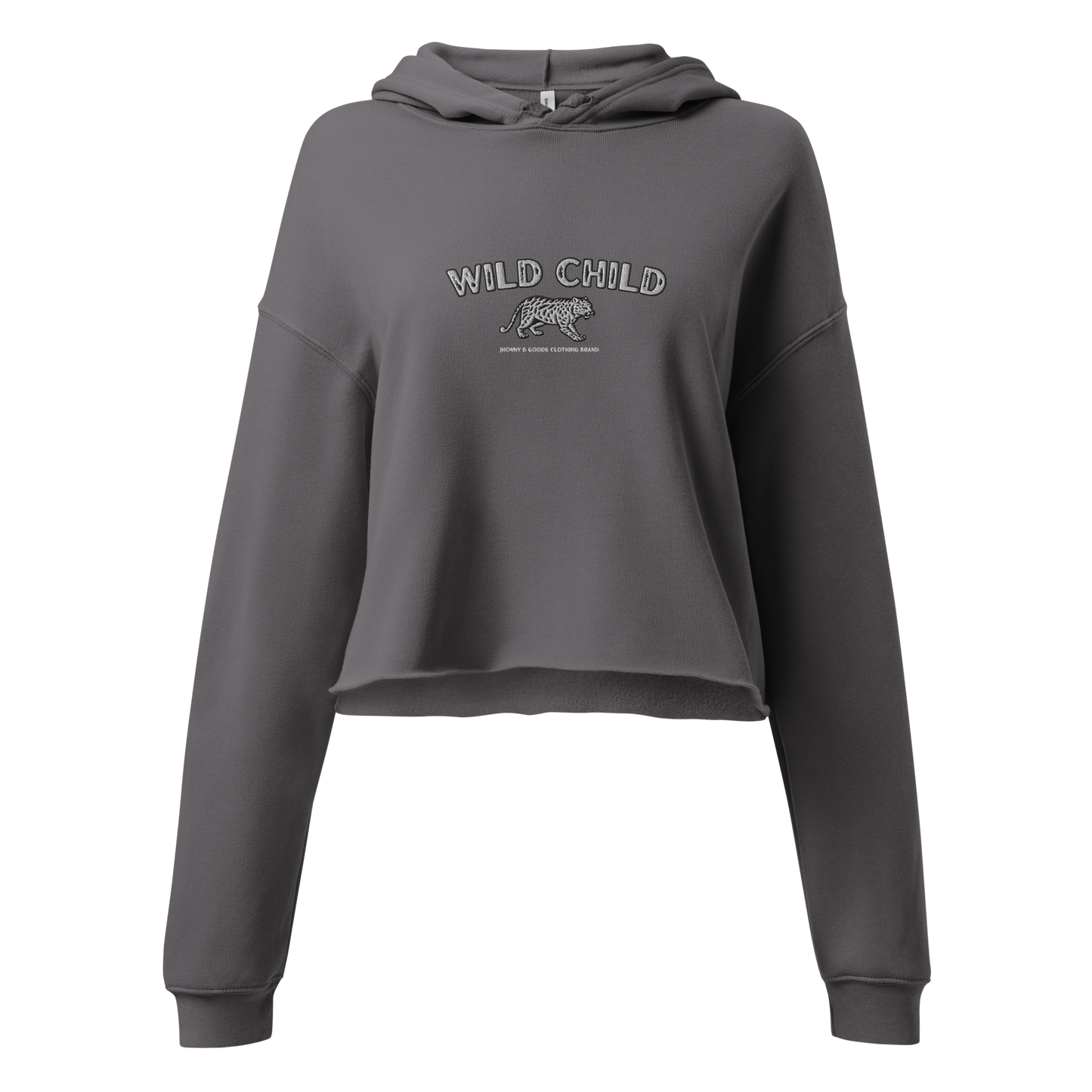 Wild Child Crop Hoodie