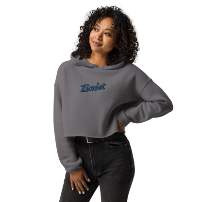 Zionist Crop Hoodie