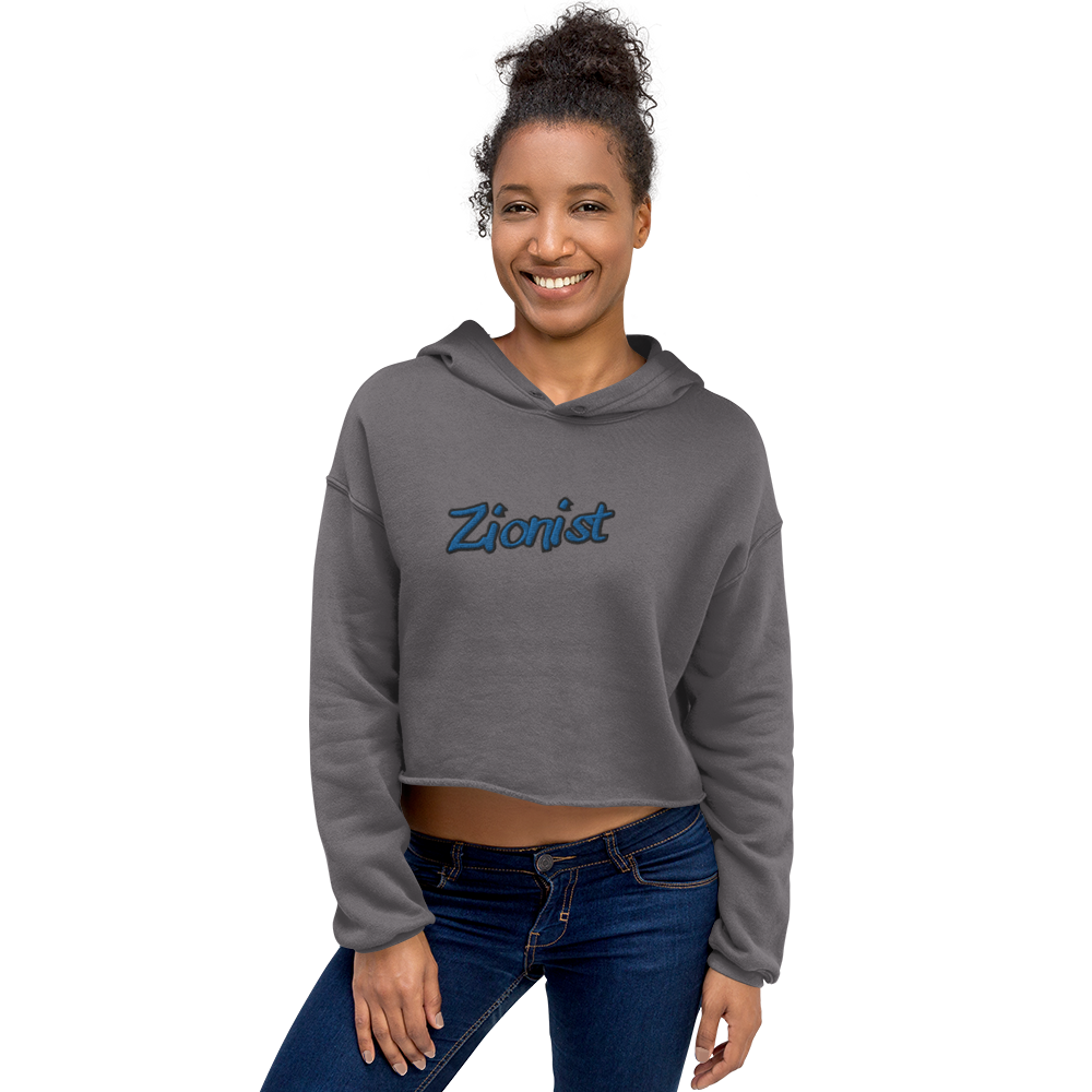 Zionist Crop Hoodie