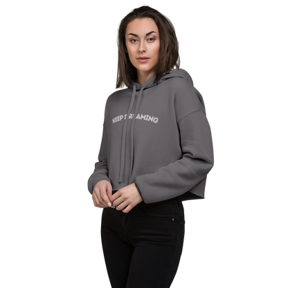 Keep Dreaming Crop Hoodie